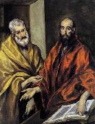 GRECO, El Saints Peter and Paul France oil painting artist
